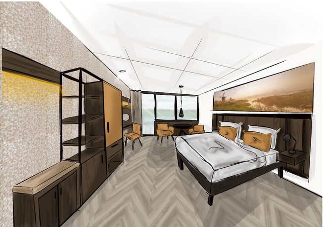 Imagen de la habitación del Hotel Zwartewater. Foto 16