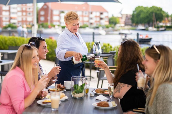 Imagen del bar/restaurante del Hotel am Delft. Foto 4