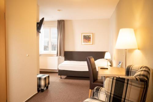 Imagen de la habitación del Hotel am Schlosspark, G&uuml;strow. Foto 16