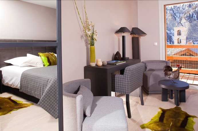 Imagen de la habitación del Hotel and Spa L'alta Peyra. Foto 3