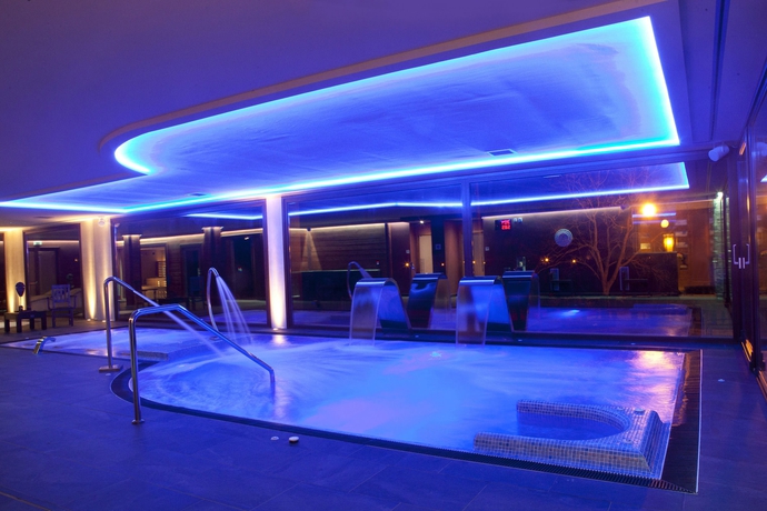 Imagen de la piscina del Hotel and Spa Peña Montañesa. Foto 15