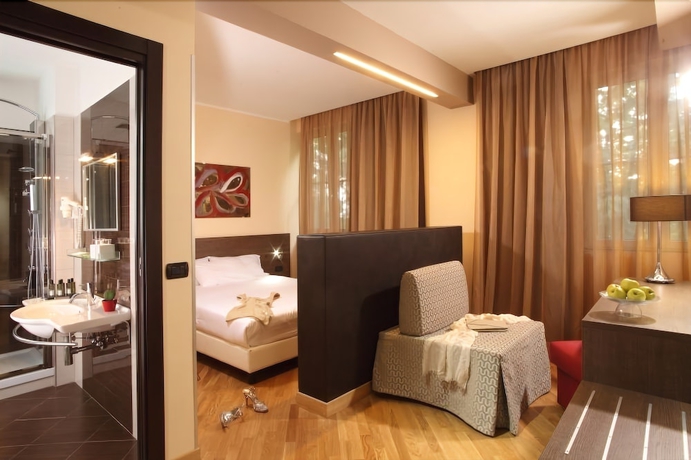 Imagen de la habitación del Hotel and Spa Villa Mercede. Foto 16