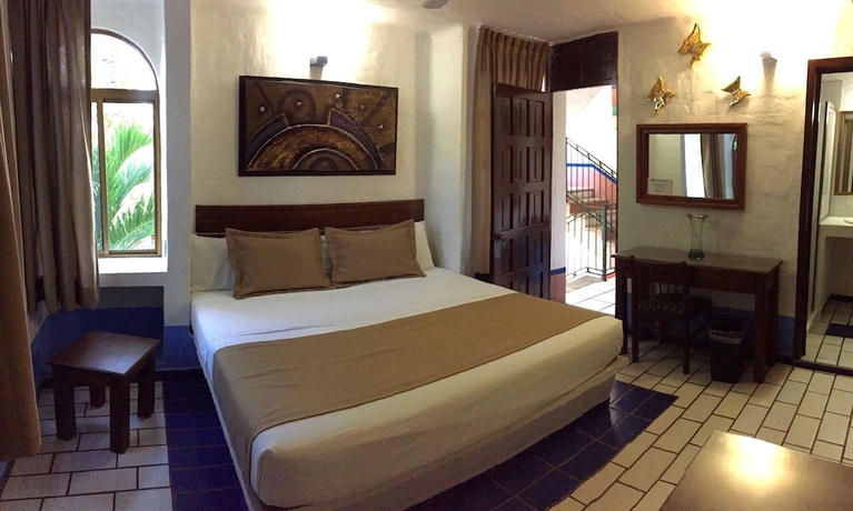Imagen de la habitación del Hotel and Temazcal Hacienda De Melaque. Foto 5