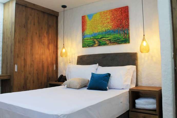 Imagen de la habitación del Hotel casa del hidalgo. Foto 4