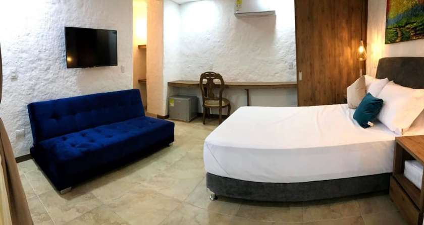 Imagen de la habitación del Hotel casa del hidalgo. Foto 6
