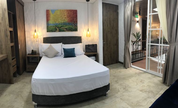 Imagen de la habitación del Hotel casa del hidalgo. Foto 9
