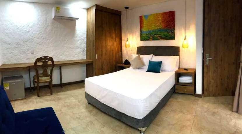 Imagen de la habitación del Hotel casa del hidalgo. Foto 11