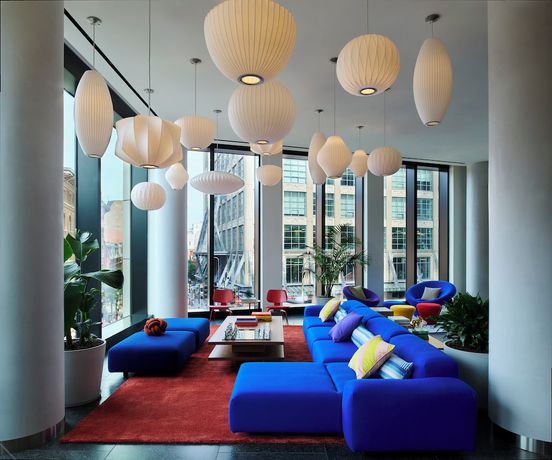 Imagen de los interiores del Hotel citizenM Boston Back Bay. Foto 8