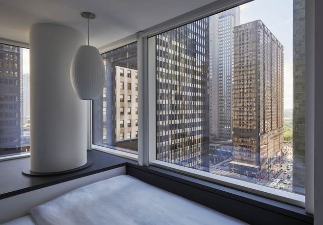 Imagen de la habitación del Hotel citizenM Chicago Downtown. Foto 2