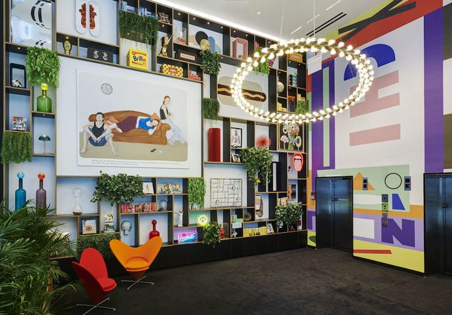 Imagen de los interiores del Hotel citizenM Chicago Downtown. Foto 17