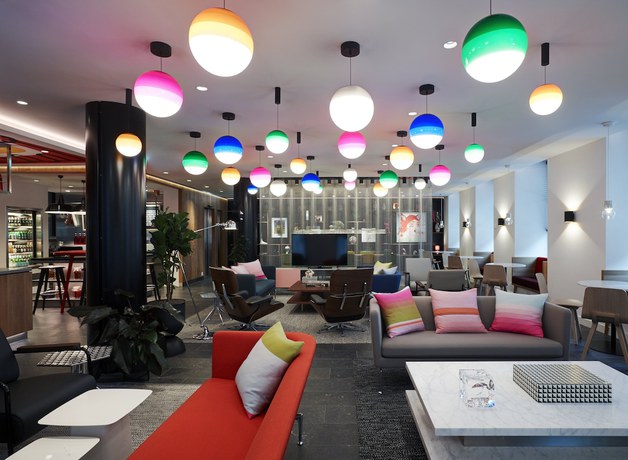 Imagen de los interiores del Hotel citizenM Geneva. Foto 15