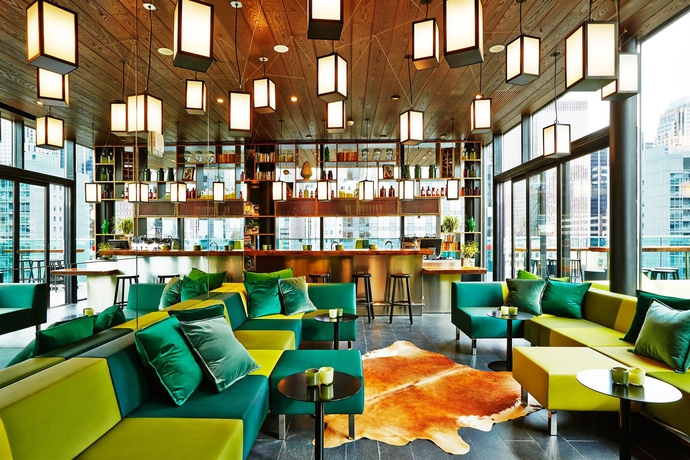 Imagen del bar/restaurante del Hotel citizenM New York Times Square. Foto 2