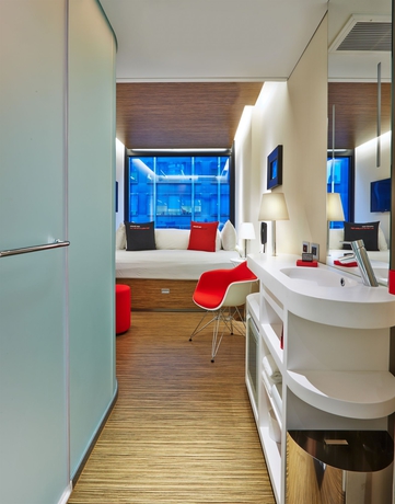 Imagen de los interiores del Hotel citizenM New York Times Square. Foto 14