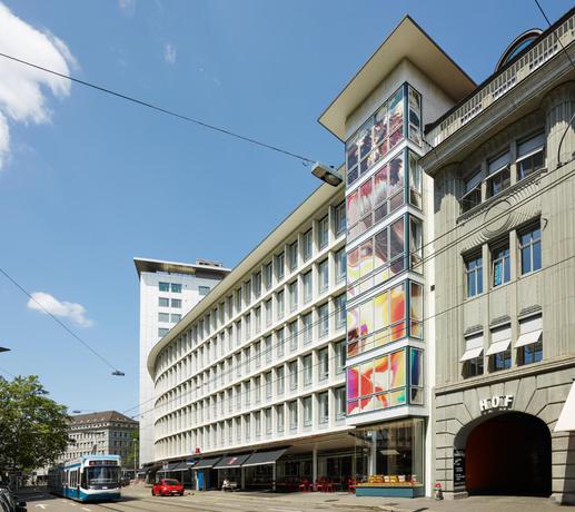 Imagen de los exteriores del Hotel citizenM Zürich. Foto 4