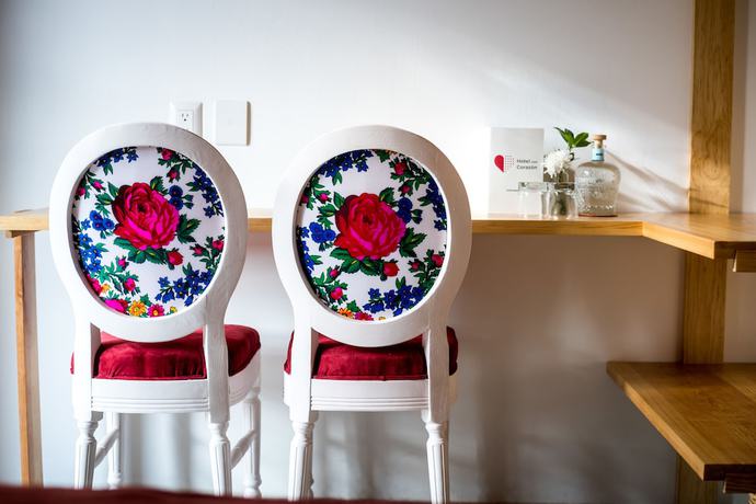 Imagen de la habitación del Hotel con Coraz&oacute;n, Oaxaca de Ju&aacute;rez. Foto 2