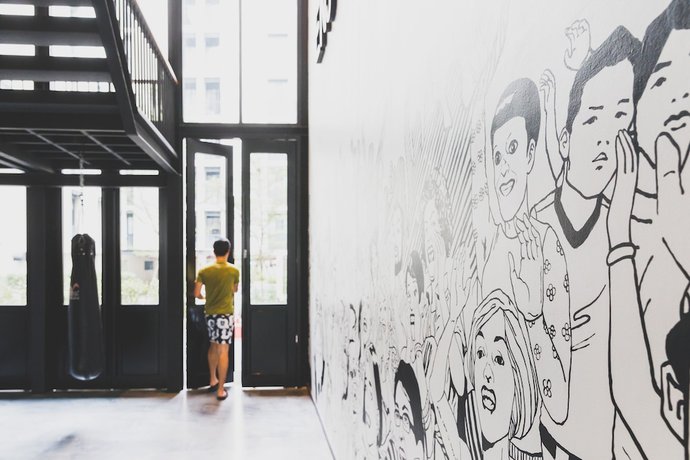 Imagen de los interiores del Hotel cross vibe bangkok sukhumvit. Foto 30