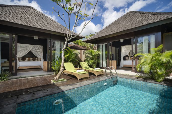 Imagen de la habitación del Hotel d'Nusa Beach Club and Resort. Foto 11
