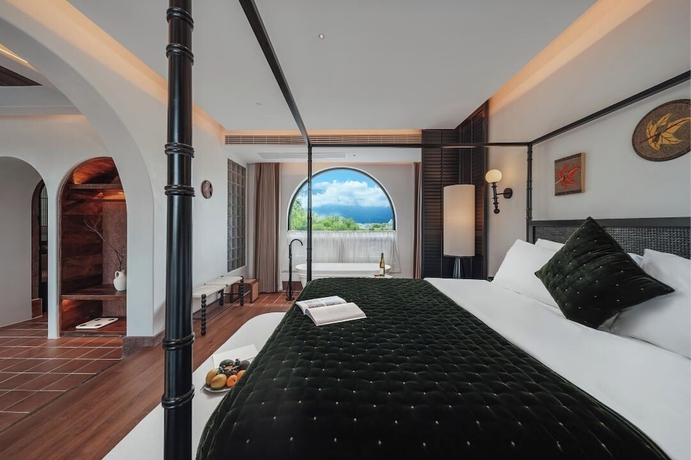 Imagen de la habitación del Hotel dalishanhaixijingminsu. Foto 5