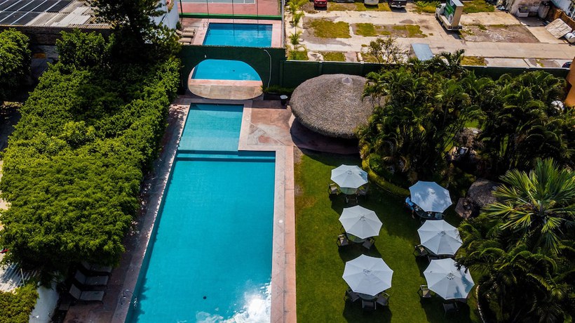 Imagen de la piscina del Hotel de Cuautla. Foto 18