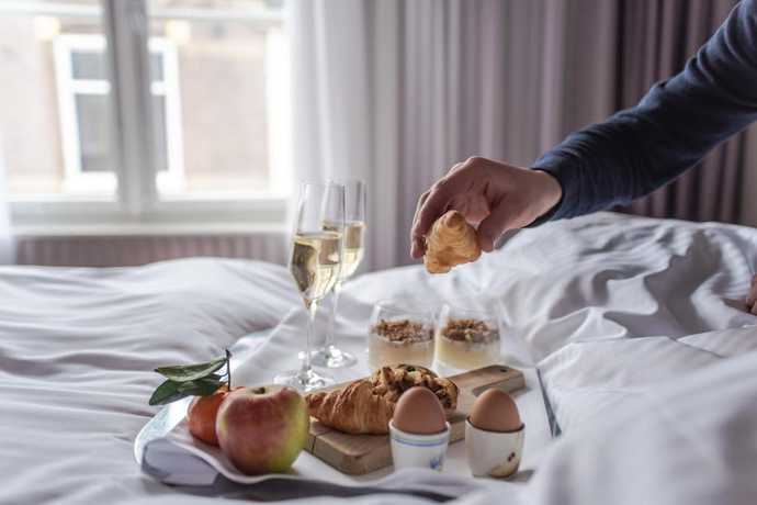 Imagen de la habitación del Hotel de Wereld. Foto 11