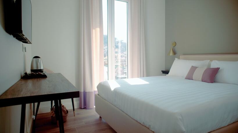 Imagen de la habitación del Hotel del Conte, Laveno-Mombello. Foto 18