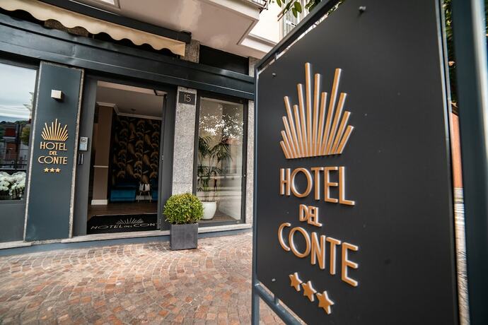 Imagen general del Hotel del Conte, Laveno-Mombello. Foto 6