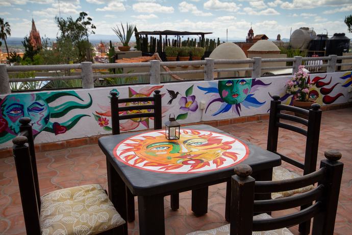 Imagen del bar/restaurante del Hotel del Sol, San Miguel de Allende. Foto 4