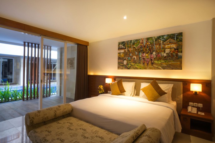 Imagen de la habitación del Hotel d’Nusa Beach Club and Resort. Foto 12