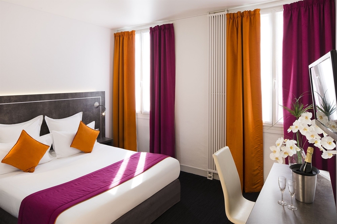 Imagen de la habitación del Hotel du Plat d'Etain. Foto 10