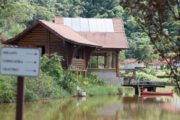 Imagen de los exteriores del Hotel e Fazenda Rosa dos Ventos. Foto 12