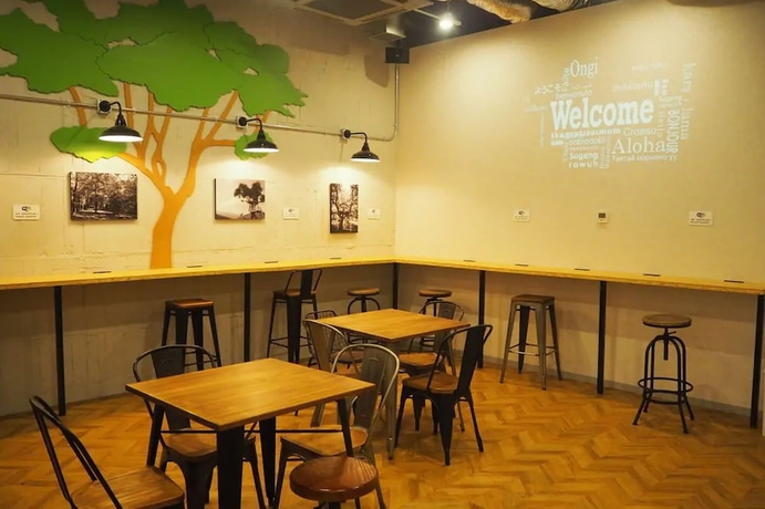 Imagen del bar/restaurante del Hotel eeGee STAY Omiya. Foto 7