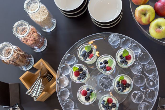 Imagen del bar/restaurante del Hotel elferrooms. Foto 3