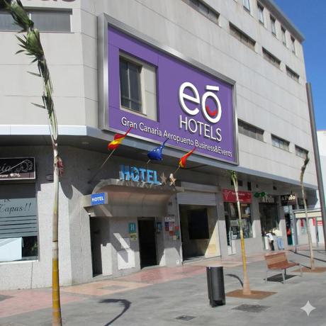 Imagen de los exteriores del Hotel e&oacute; Gran Canaria Aeropuerto - Business & Events. Foto 5
