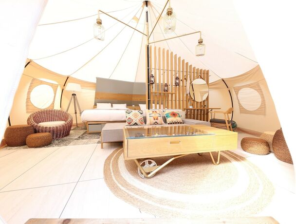Imagen de la habitación del Hotel fabula glamping. Foto 9