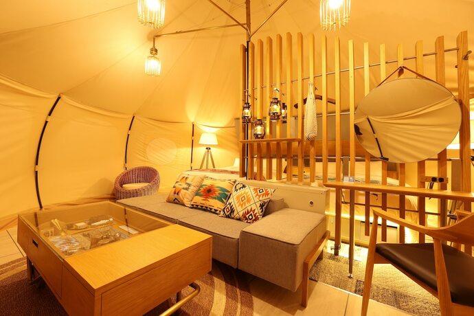 Imagen de la habitación del Hotel fabula glamping. Foto 11