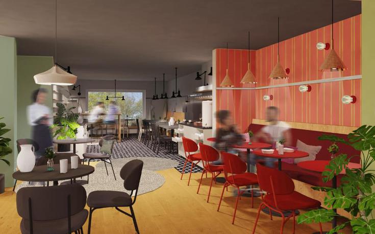 Imagen del bar/restaurante del Hotel harry's home hotel & apartments Moabit. Foto 3