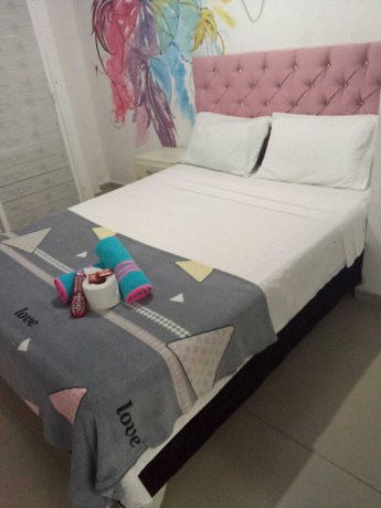 Imagen de la habitación del Hotel hostal costa caribe. Foto 3