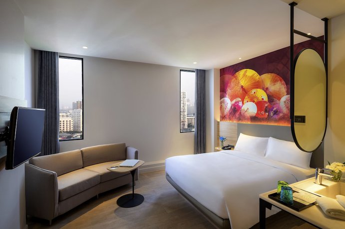 Imagen de la habitación del Hotel ibis Styles Bangkok Ratchada. Foto 12