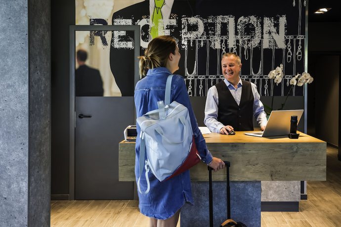 Imagen de los interiores del Hotel ibis budget Knokke. Foto 14