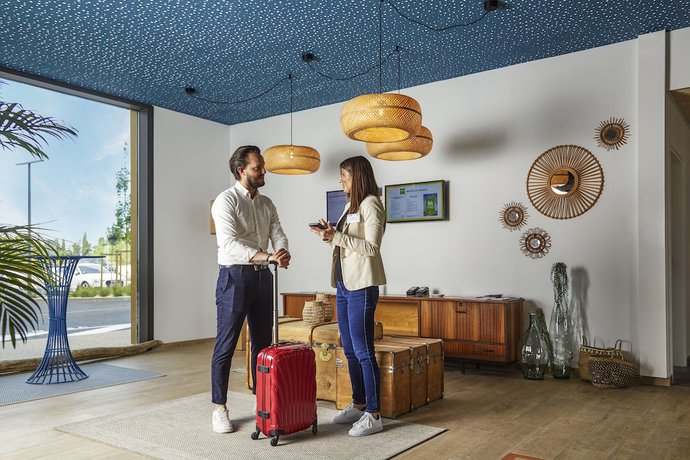 Imagen de los interiores del Hotel ibis budget Montpellier Aeroport Parc Des Expos. Foto 16