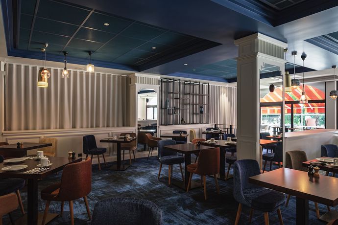 Imagen del bar/restaurante del Hotel ibis budget Rouen Centre Rive Gauche. Foto 2