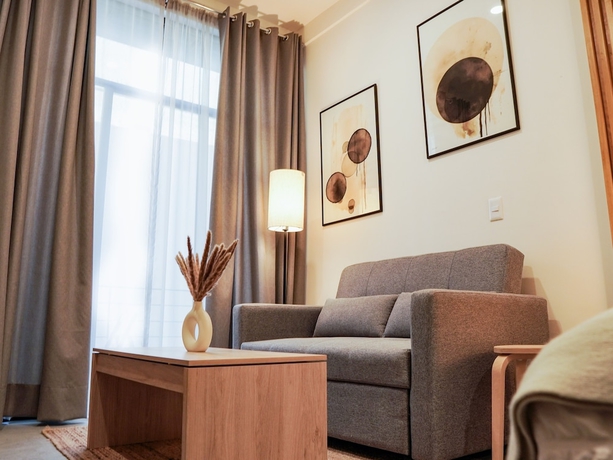 Imagen de la habitación del Hotel indiana suites. Foto 7