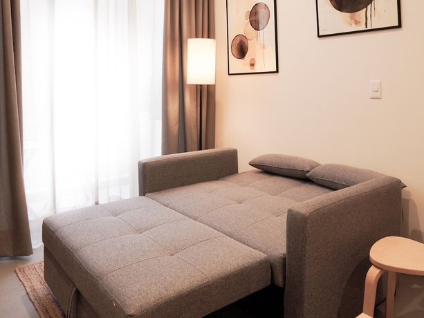 Imagen de la habitación del Hotel indiana suites. Foto 15