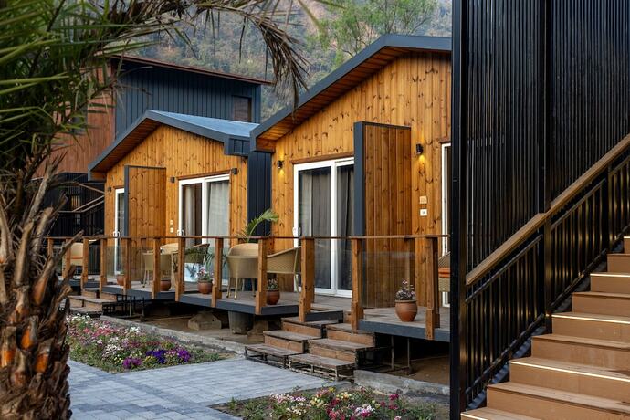 Imagen de la habitación del Hotel juSTa Rasa Retreat and Spa Rishikesh. Foto 15