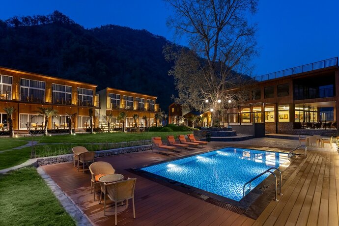 Imagen general del Hotel juSTa Rasa Retreat and Spa Rishikesh. Foto 14