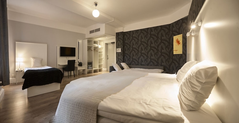 Imagen de la habitación del Hotel l Hjalmar. Foto 9