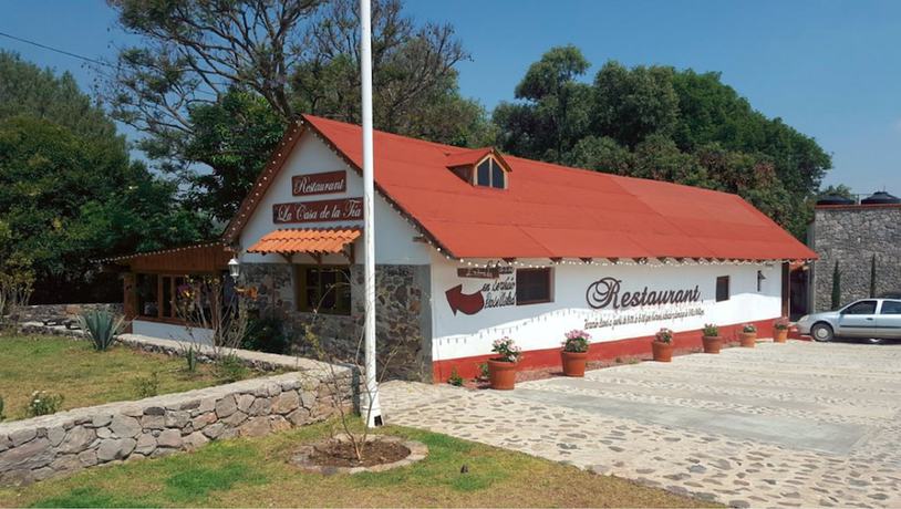 Imagen del bar/restaurante del Hotel la Casona Real Huasca. Foto 7