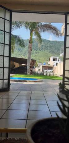 Imagen de los exteriores del Hotel las Palmas Jocotepec. Foto 16