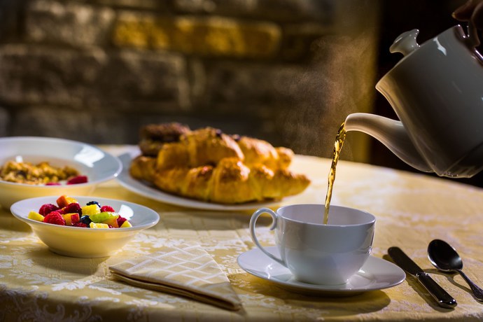 Imagen del bar/restaurante del Hotel le Bouquet. Foto 7