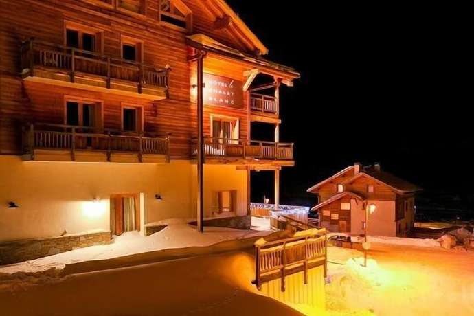 Imagen general del Hotel le Chalet Blanc, Montgen&egrave;vre. Foto 3